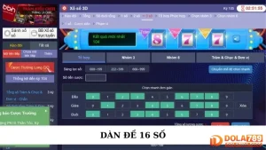 Dàn đề 16 số